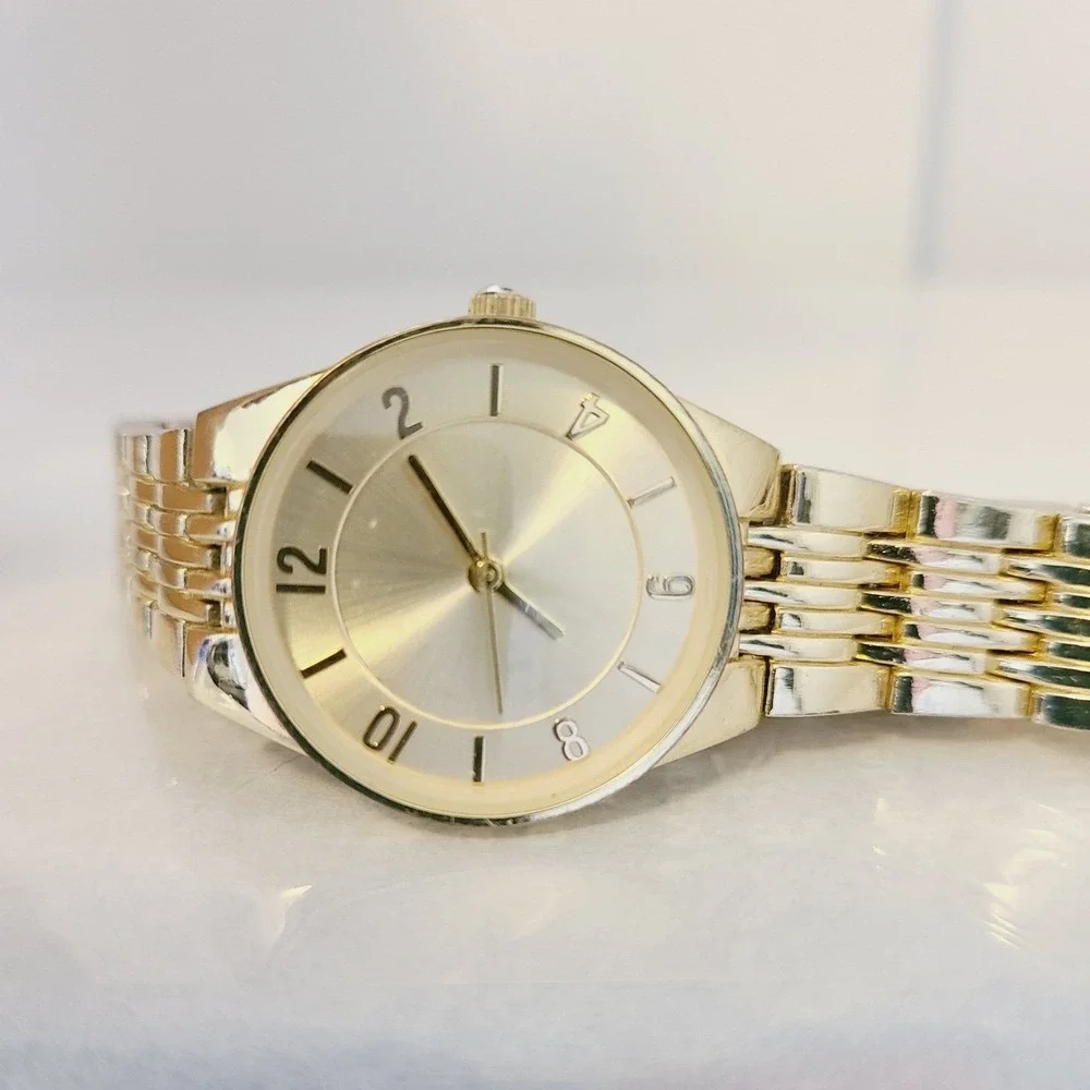 FMD Gold Tone Women's Dress Watch FMDAND019 Japan Movement